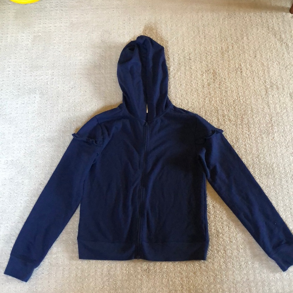 Crewcuts zip up sweatshirt girls 14